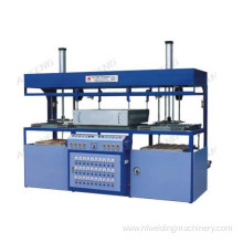 Semi automatic double head vacuum forming machine